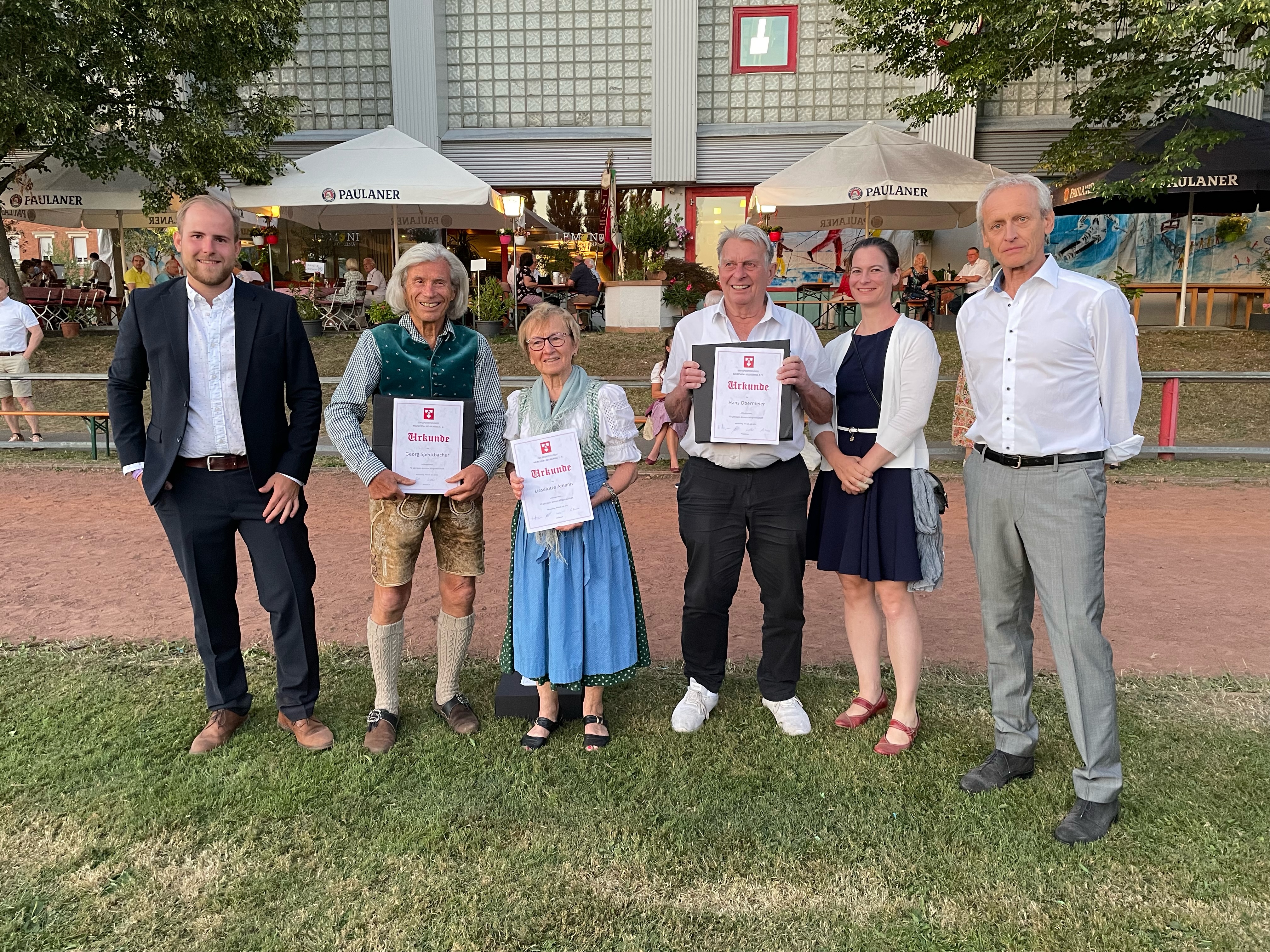 Ehrungen 70 Jahre Mitgliedschaft